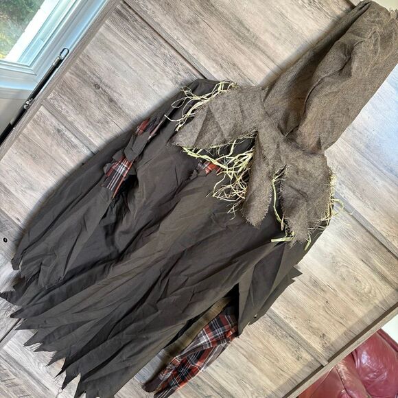 Spirit Halloween Scarecrow Shirt Men’s M Great Preworn Condition - Picture 2 of 8